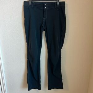 Kuhl Freeflex Move Pants Women's 8 Black Drawstring Hiking Lightweight